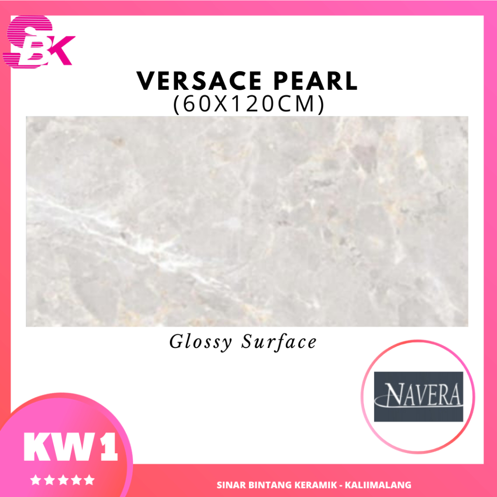 Granit Ruangan 60x120 Versace Pearl