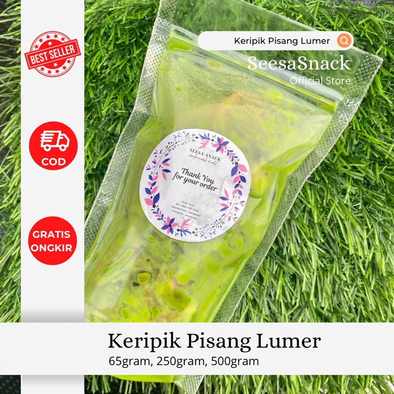 

KERIPIK PISANG LUMER GREENTEA 65GRAM