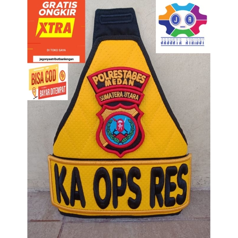 Banlengan bhabinkamtibmas/banlengan polisi rw/banlengan bm/ban lengan bhabinkamtibmas/ban lengan pol