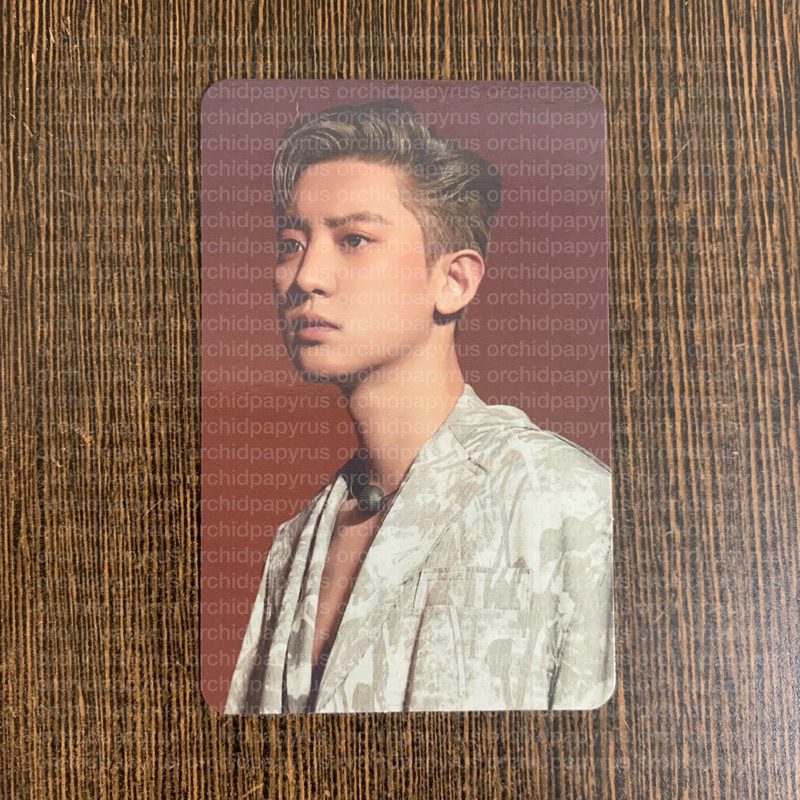 Photocard Chanyeol EXO DFTF Don’t Fight The Feeling Jewel Case AR Clip Ver.