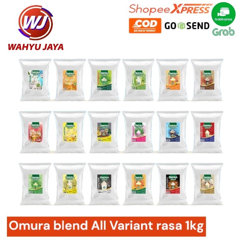 

Omura Blend/Bubuk minuman All Variant rasa kemasan 1kg