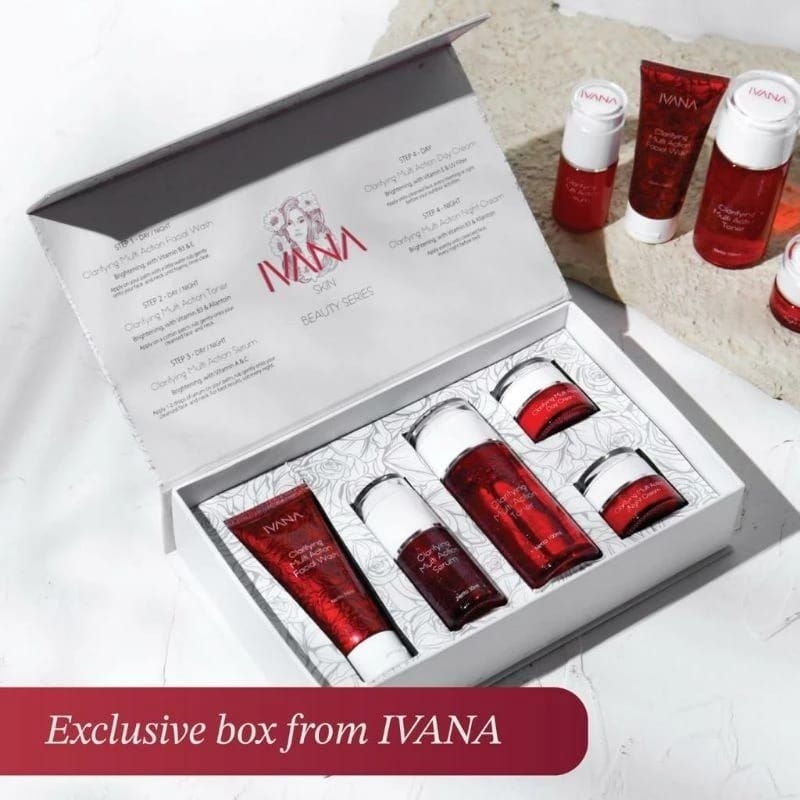 Ivana Beauty Skin Series Premium packaging #kecantikan #beauty #kosmetik #ivanakosmetik