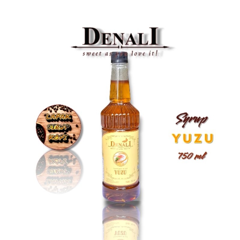 

Denali - Yuzu syrup 750ml - sirup minuman rasa yuzu