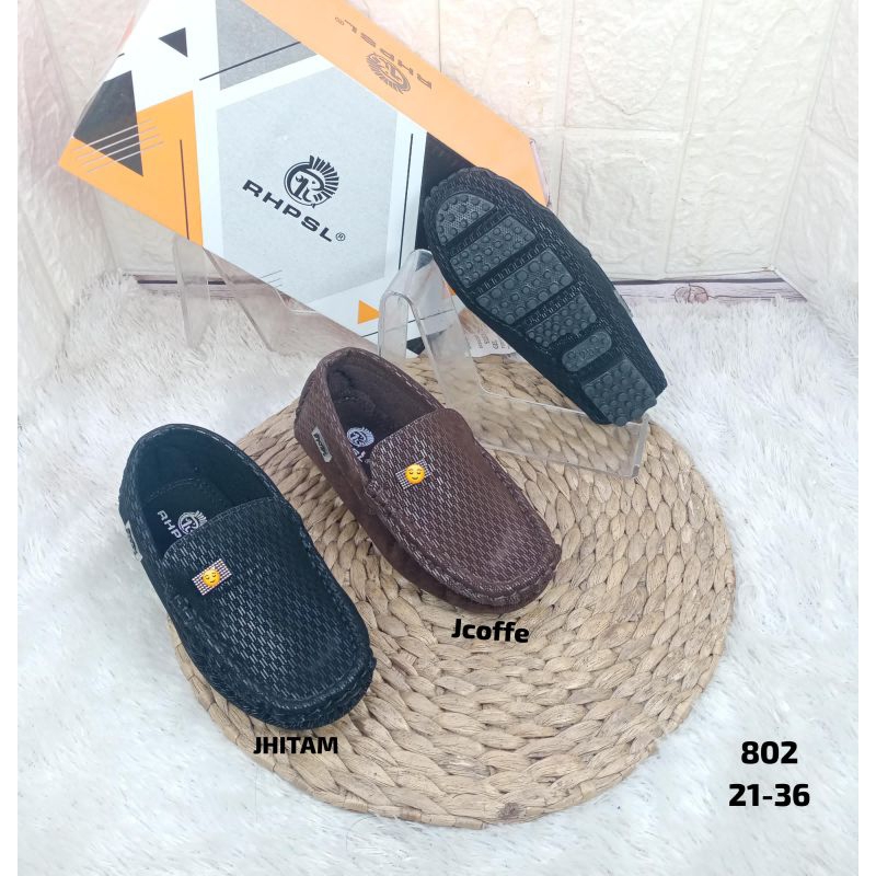 Sepatu loafers anak laki laki import RHPSL 802