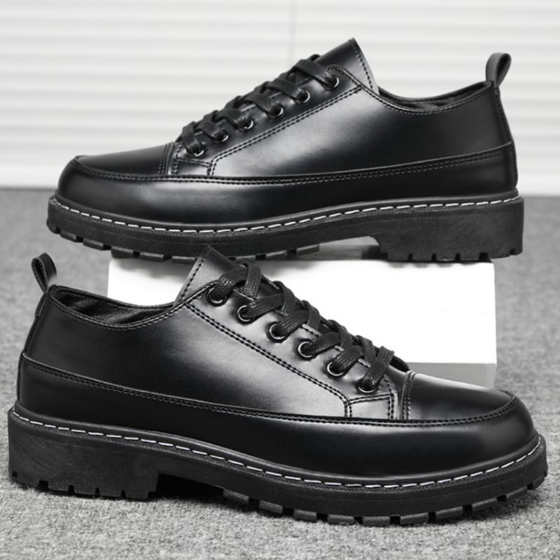 BOZBAY Sepatu Pantofel Docmart Original Sepatu Kantor Pria Terlaris