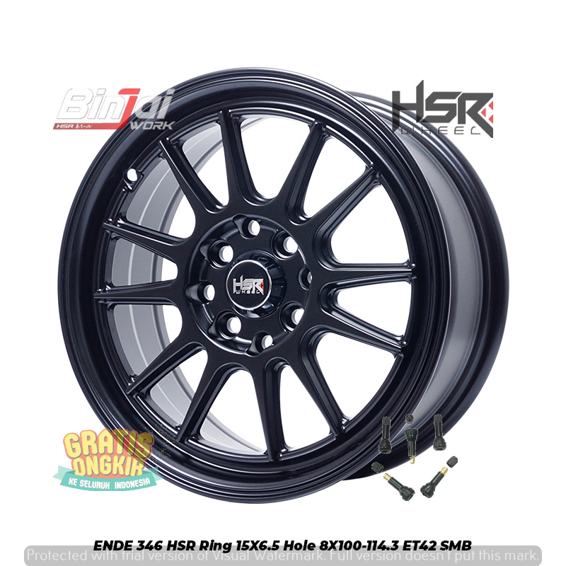 velg mobil jazz brio vios yaris wuling r16 hsr original velg sale star promo gratis ongkir