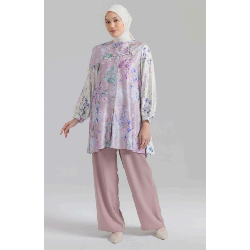 Sorcha Tunic Riamiranda Bhrava RM Fall 2023 Baju Ria Miranda Atasan Blouse Original Kemeja