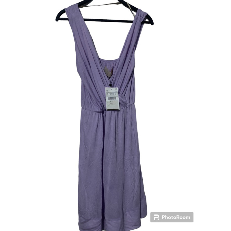 dress zara uk M ori store with tag