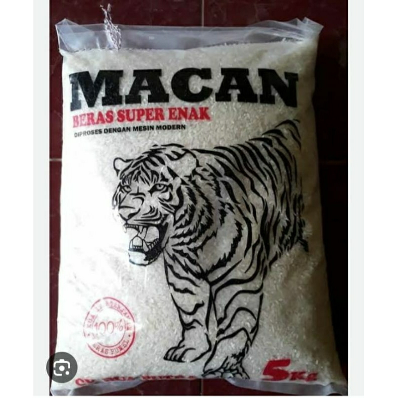 

beras macan hitam repack 1Kg