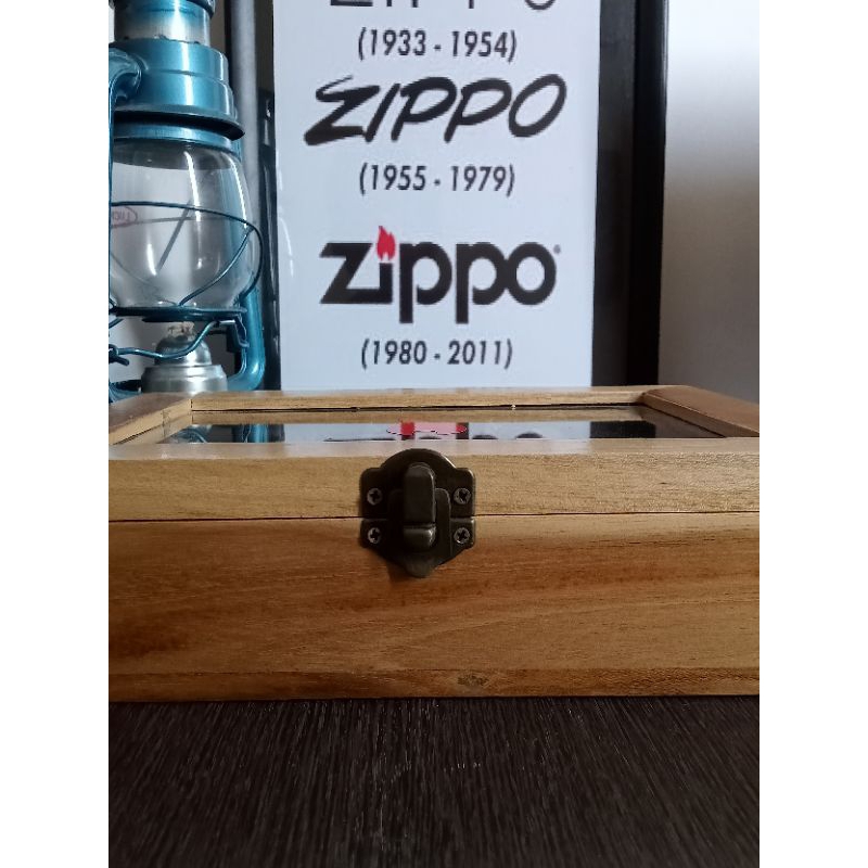 zippo case wood
