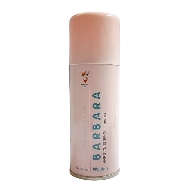 [PINK 150ml] Barbara Walden Hair Styling Spray Extra Hold