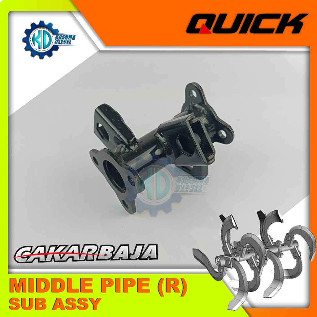 MIDDLE PIPE (R) SUB ASSY, CAKAR BAJA (SP) - AS ROTARY MAIN BLADE S CAKAR BAJA - BAGIAN TENGAH - KANA