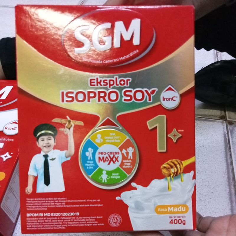 SGM 1+MADU SOYA 400G
