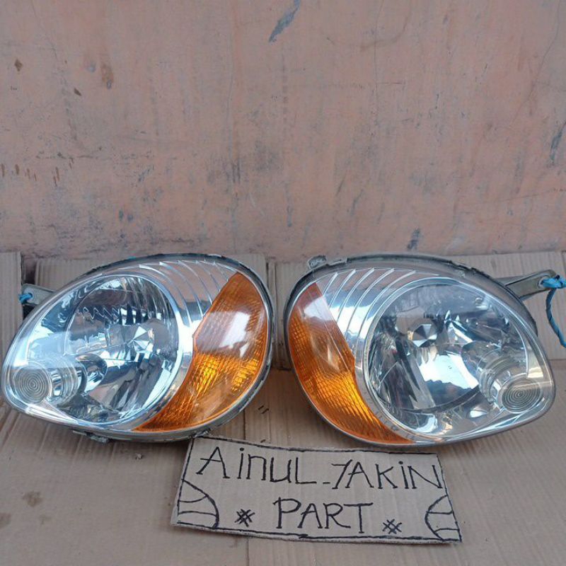 headlamp lampu depan hyundai kia visto atoz original