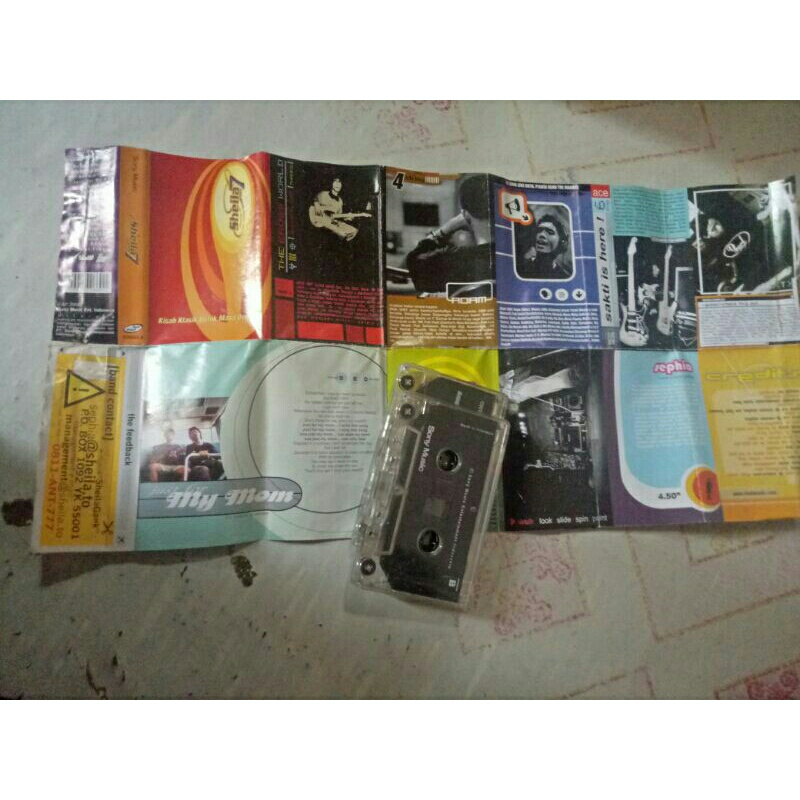 kaset pita sheila on 07 + dewa laskar cinta (tanpa cover)