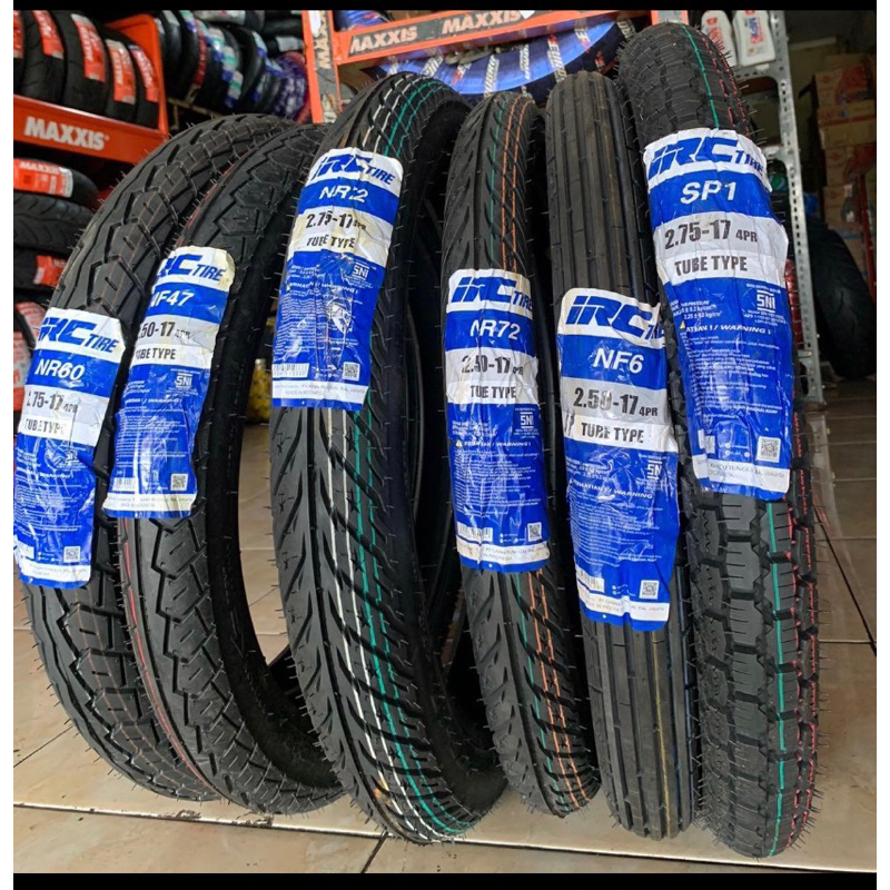 Ban luar IRC ring 17 berbagai tipe Non tubles