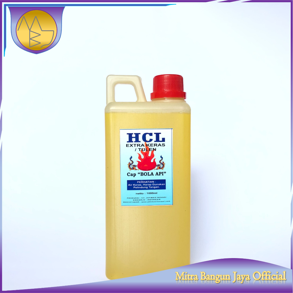 Air Keras HCL Netto 1 Liter Pembersih Kerak Keramik