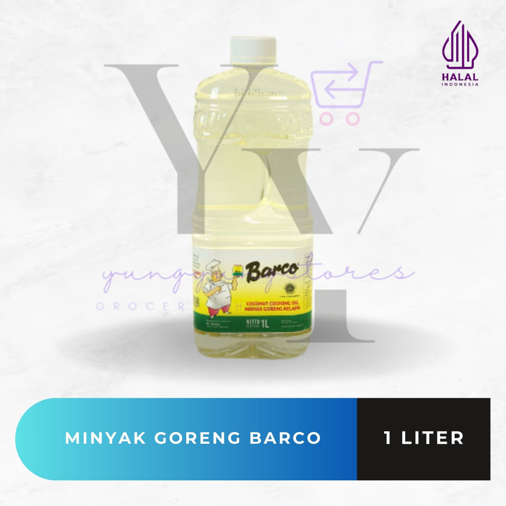 

Minyak Goreng Kelapa Barco Botol 1 Liter