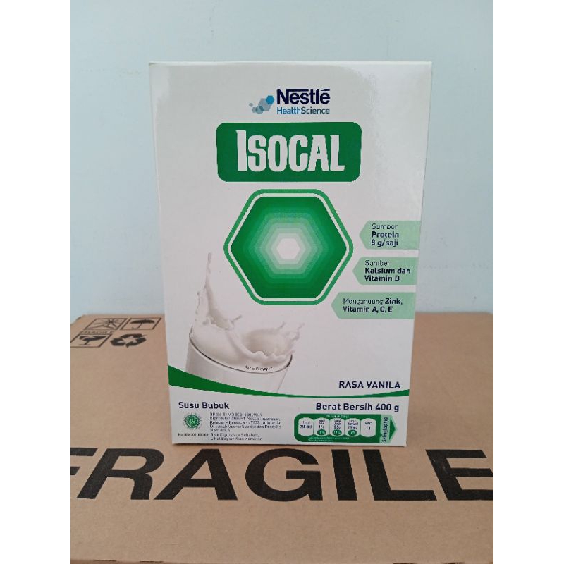 Susu Nestle ISOCAL Vanila 400g