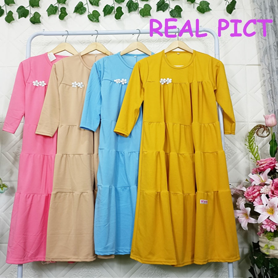 CUCI GUDANG Gamis Anak Voxy Disneyy My Princess Beautiful Girl Manasik Syari Putih Tulang Broken Whi