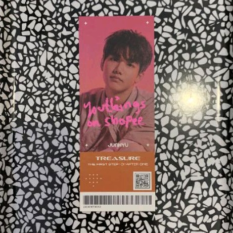 [rare] junkyu official photocard pob ygs the first step chapter 1 tfs ch1 yg select