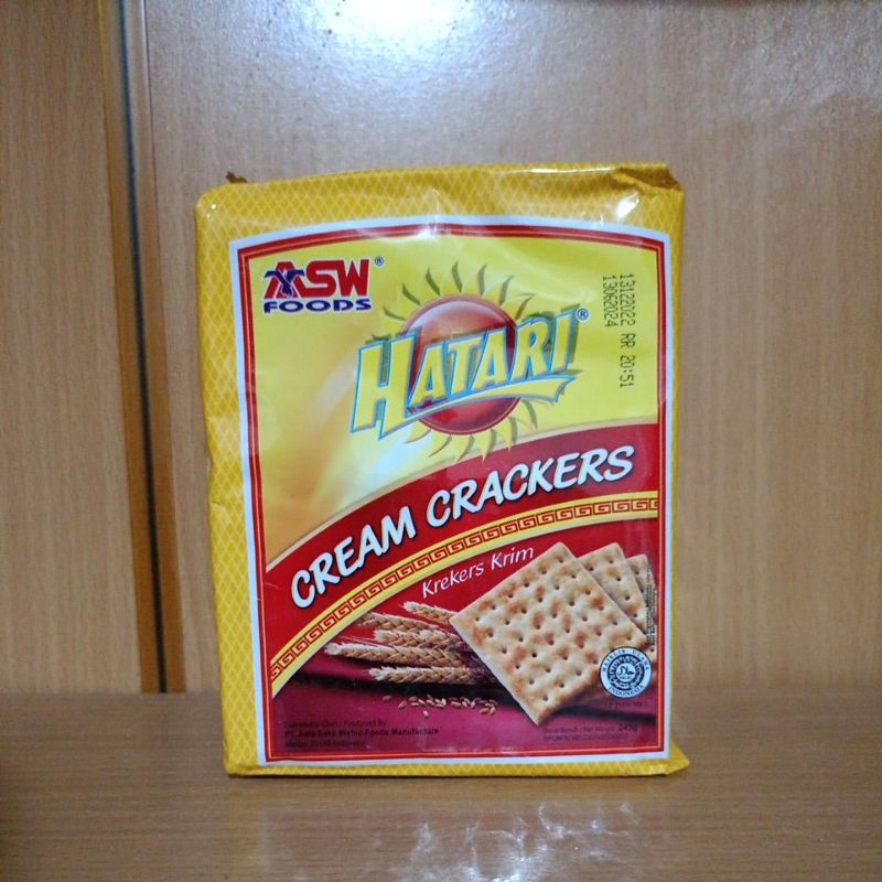 

Hatari Cream Crackers | 245 gram