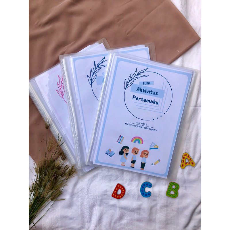 

Buku Aktifitas Pertamaku(Free custom nama dan foto anak)