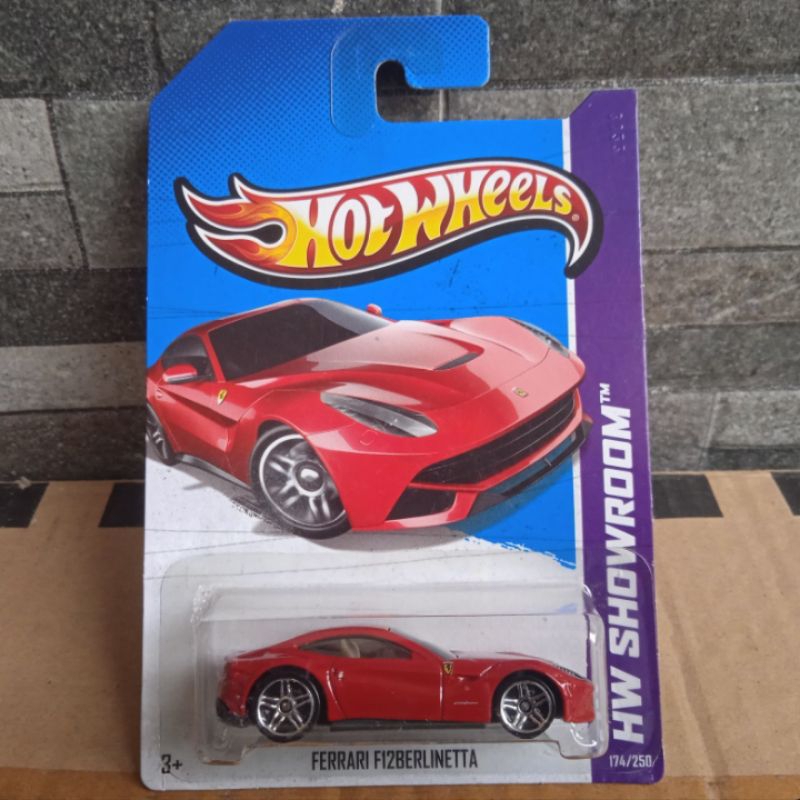 hot wheels hotwheels Ferrari F12Berlinetta  merah red