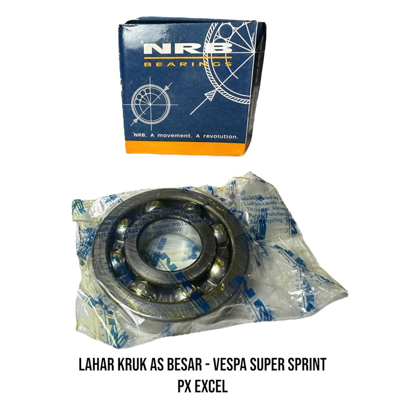 LAHAR BEARING KRUK AS KRUAS BESAR VESPA SUPER SPRINT PX EXCEL NRB