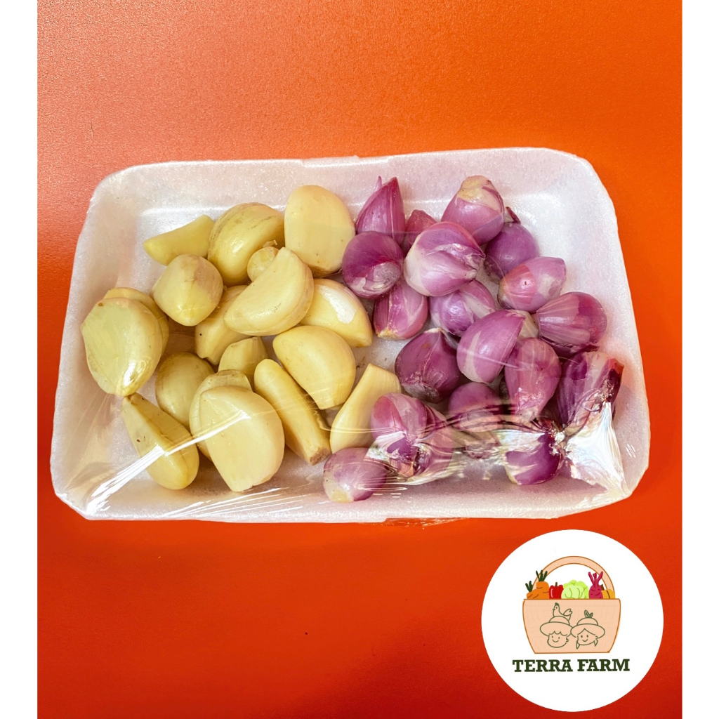 

BAWANG MERAH & BAWANG PUTIH KUPAS - 200 GR