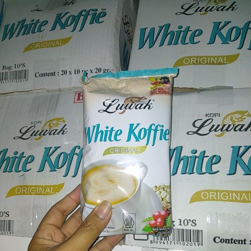 

Luwak White Coffe isi 10