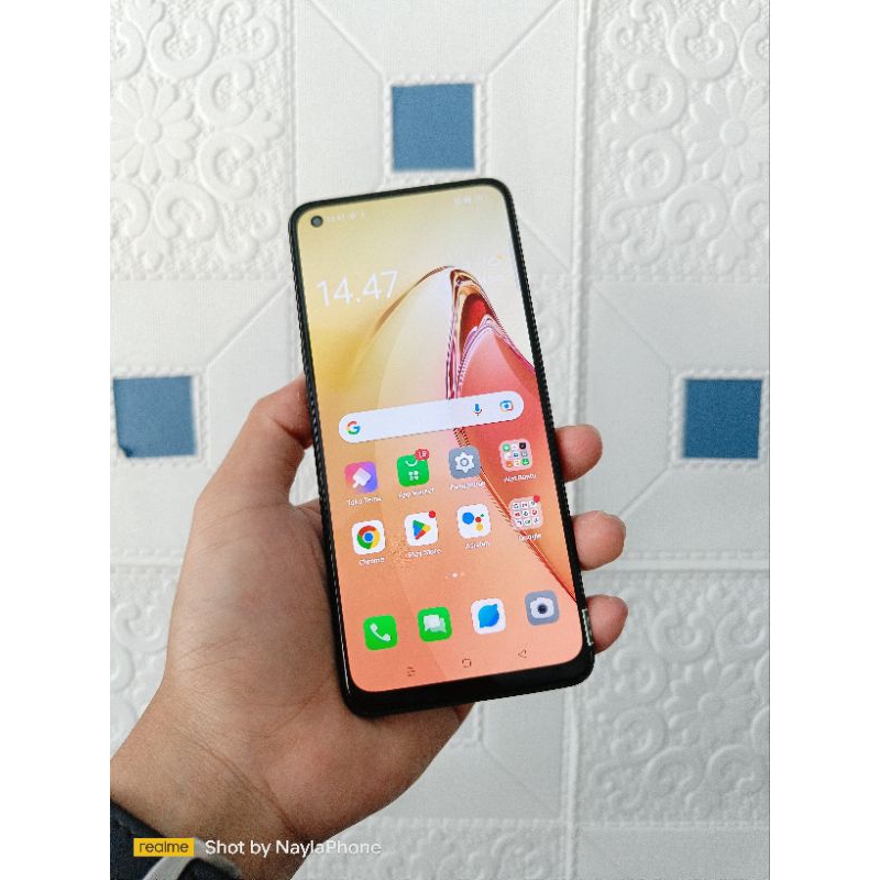 Handphone Hp Oppo Reno 8 RAM 8/256 Second Original Resmi Seken Bekas Murah Bergaransi