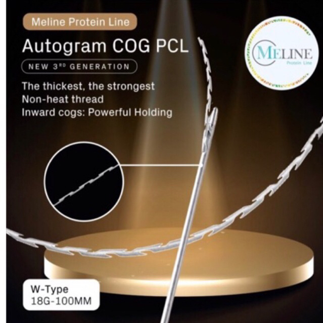 MELINE tanam benang hidung 100mm set 5pcs