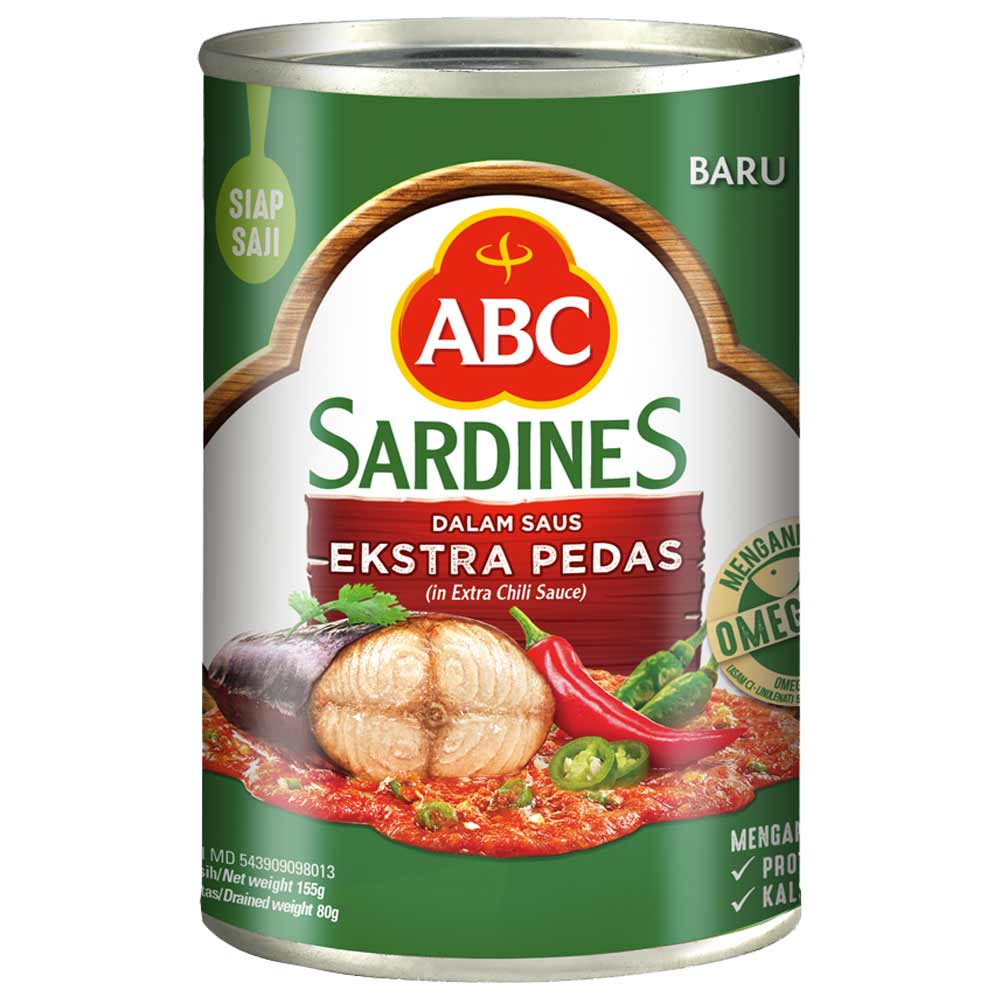 

ABC SARDEN EXTRA PEDAS 155 GR