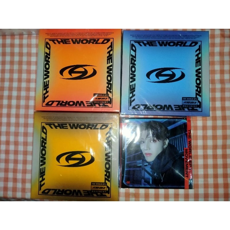 Album Only ATEEZ Movement A, Z, Diary Ver. & Digipack Wooyoung