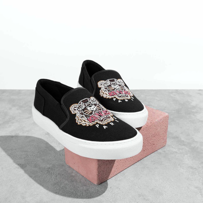 Original Kenzo K-Skate Tiger Slip On Sneakers Trainers