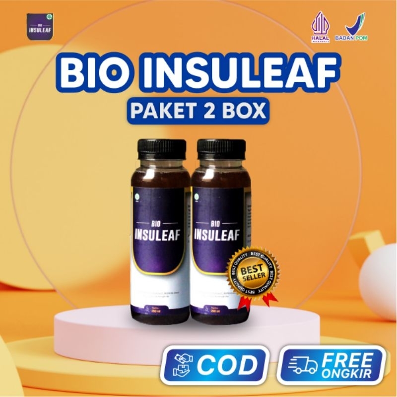 

BIO INSULEAF 250 ML MENGATASI DIABETES ISI 2 BOTOL