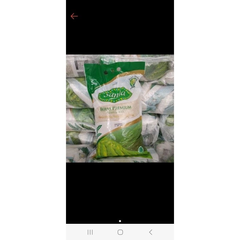 

beras sania1kg (1pouch)