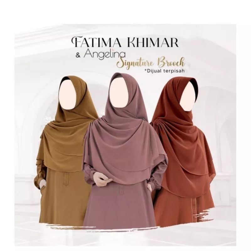 Fatimah Khimar HardPed Atelier Angelina