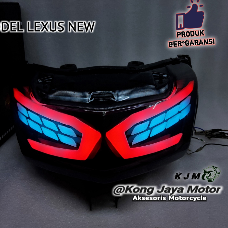LAMPU BELAKANG NMAX OLD LEXUS SEIN RUNNING STOPLAMP NMAX OLD