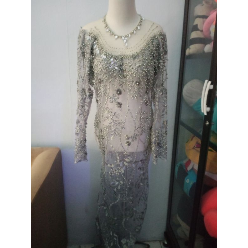pl kebaya sage green