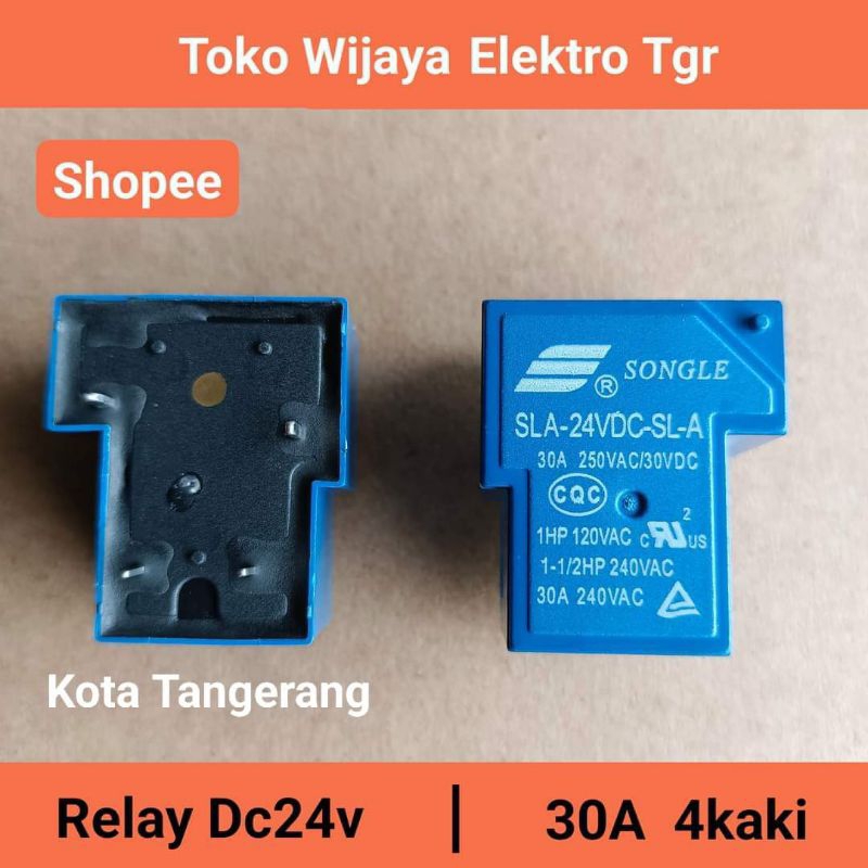 Mesin Las Sparepart | Relay DC24V 4Kaki Khusus Mesin Las