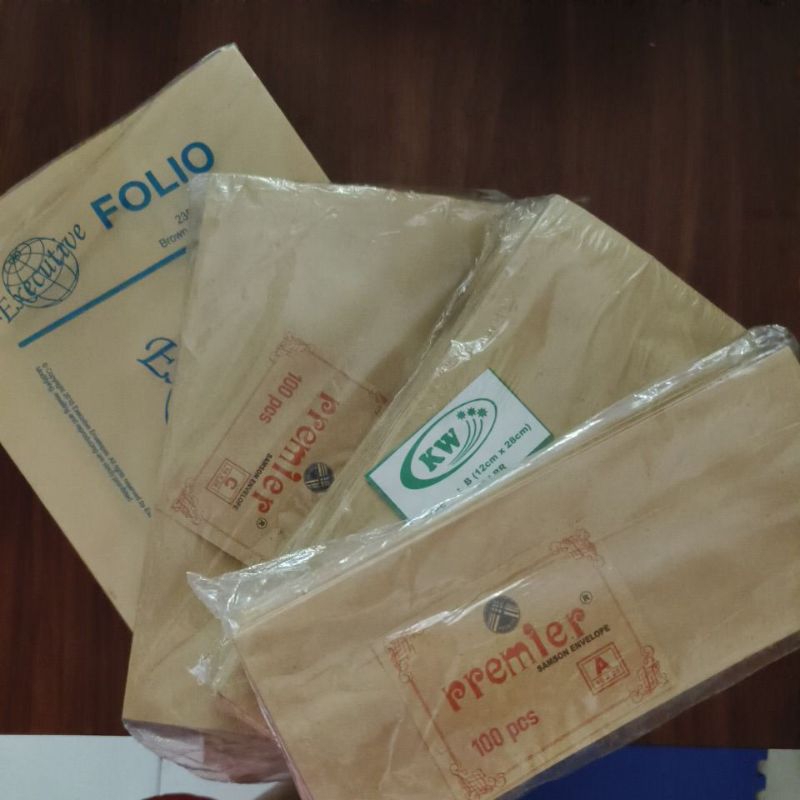 

Amplop Coklat Tanpa Lem