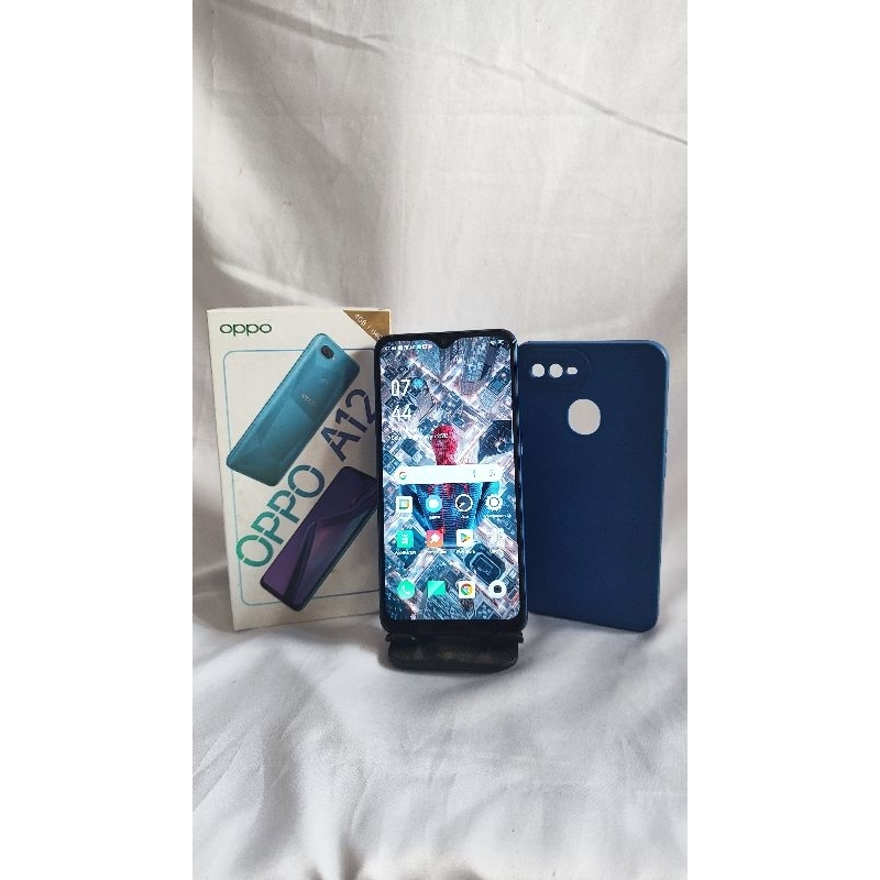 oppo a12 4/64 Fullset (second) Bergaransi