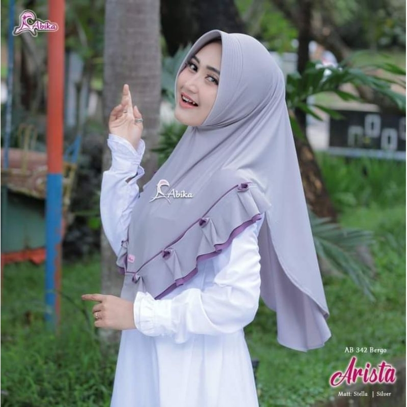 ABIKA HIJAB - BERGO ARISTA - JILBAB INSTAN MODIS - JILBAB KEKINIAN