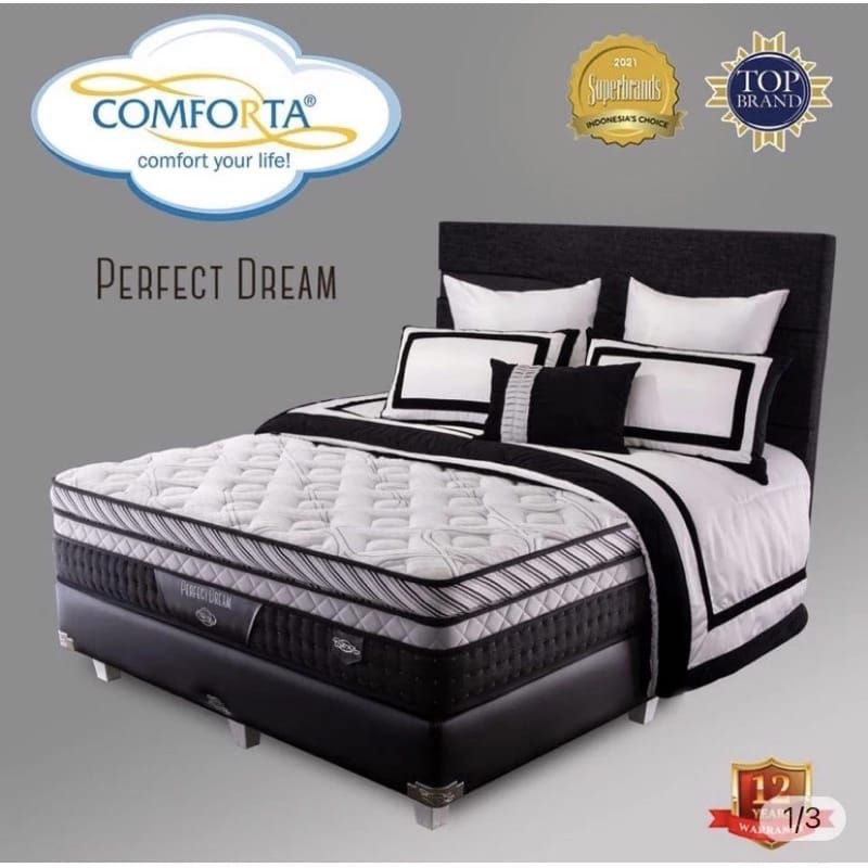 SPRING BED COMFORTA SPRING BED MINIMALIS SPRING BED PERFECT DREAM TERBARU