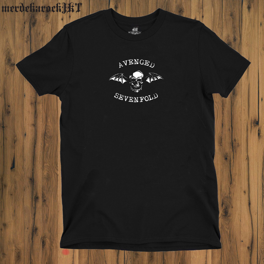 kaos distro AVENGED SEVENFOLD kaos musik band metal original