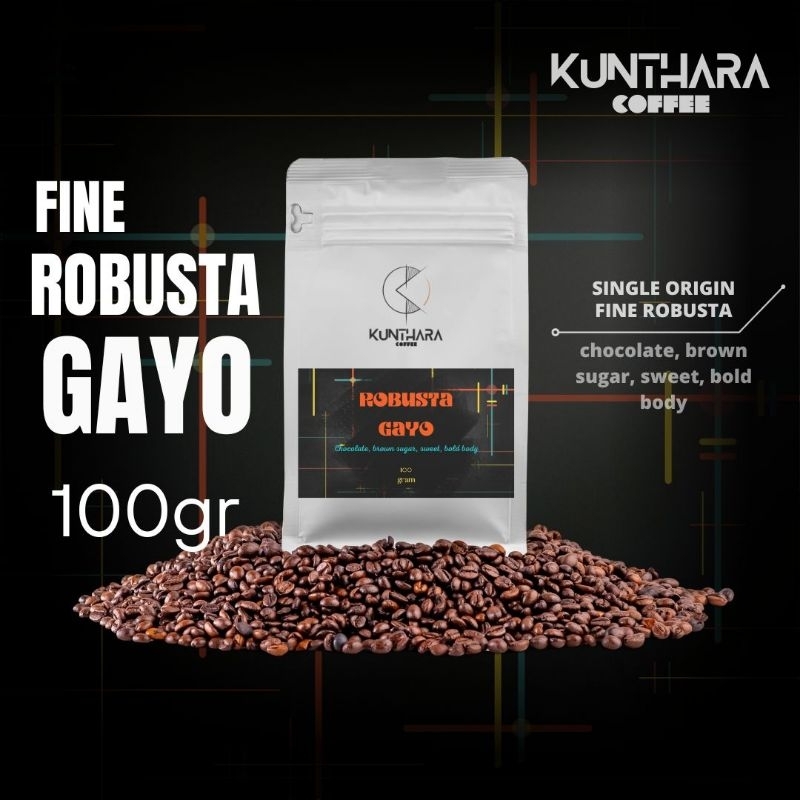 

Kopi Robusta Gayo 100Gr - biji/bubuk