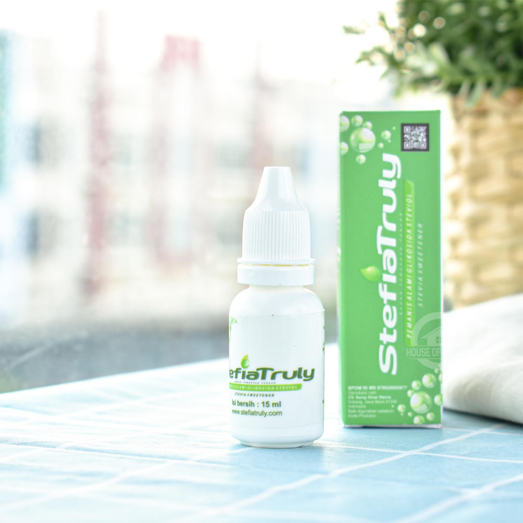 

Stefia Truly Sweetener - Stevia Liquid ( 15 Ml ) Gula Diabetes
