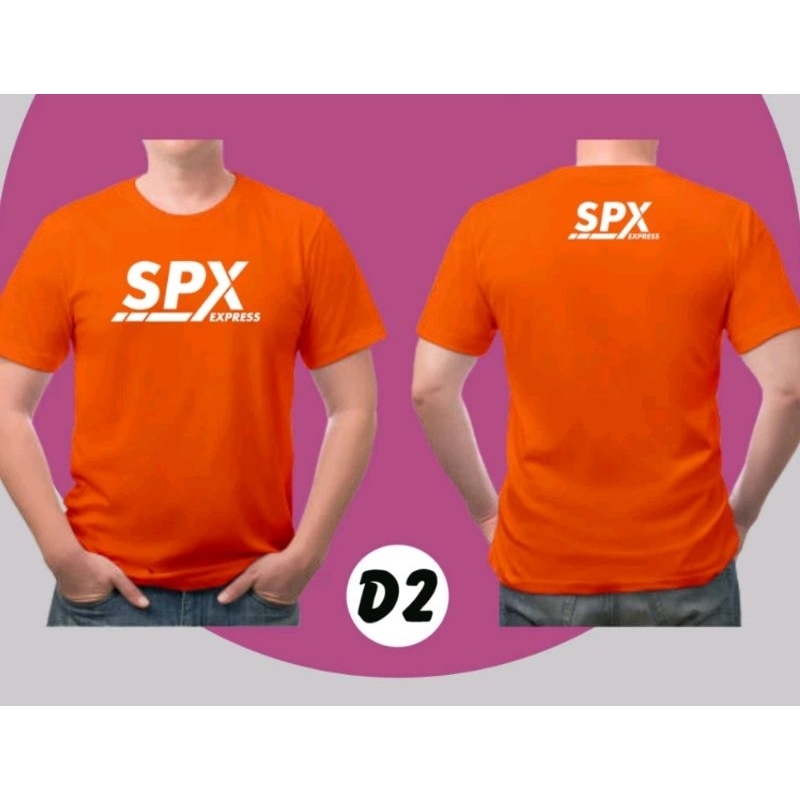 KAOS DRIVER SPX EXPRESS SABLON DEPAN BESAR KAOS KURIR